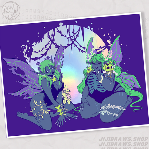 Overgrowth Collab // Missupacey x Jijidraws | Limited Edition