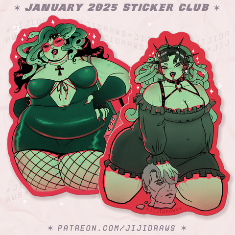 FEBRUARY STICKER CLUB // 2025