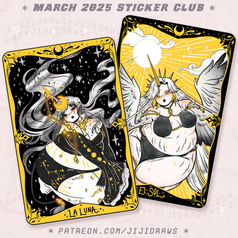 MARCH STICKER CLUB // 2025