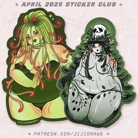 APRIL STICKER CLUB // 2025