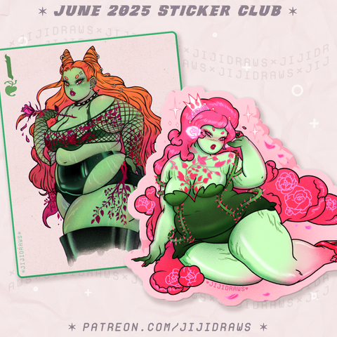 JUNE STICKER CLUB // 2025