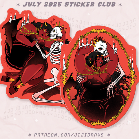 JULY STICKER CLUB // 2025