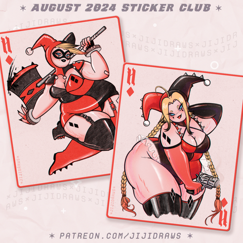 AUGUST STICKER CLUB // 2024