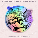 FEBRUARY STICKER CLUB // 2024