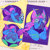 FEBRUARY STICKER CLUB // 2024