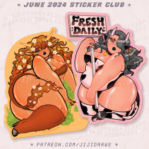 JUNE STICKER CLUB // 2024