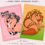 JUNE STICKER CLUB // 2024