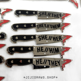 Pin // Pronoun Knives