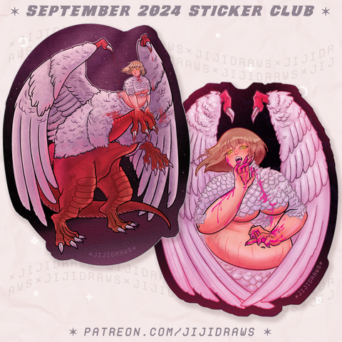 SEPTEMBER STICKER CLUB // 2024