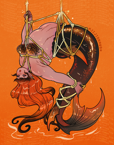 PRINT // All Tied Up [Gold Foil]