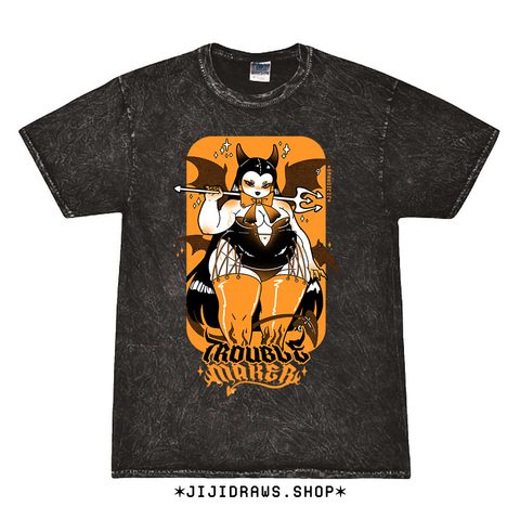 TEE // Troublemaker [Mineral Wash Unisex]