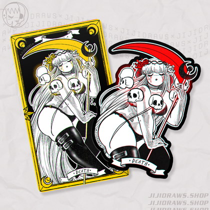 Sticker // La Muerte Tarot