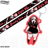 SET // Deadly Cute Lanyard & Keychain