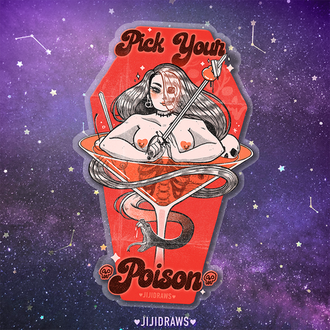 STICKER // Pick Your Poison